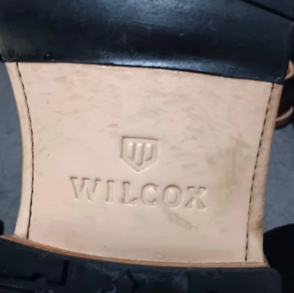 WILCOX Men's Shiloh Leather Upper Goodyear Welt Rust Brown Boots - 13